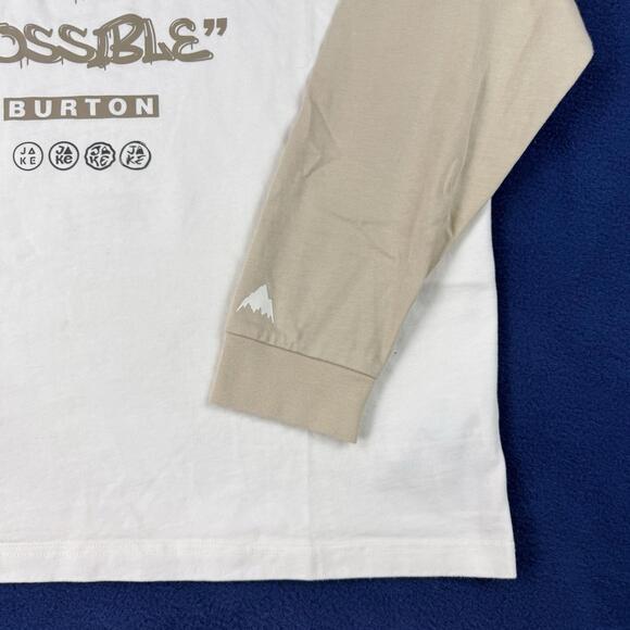 Burton Long Sleeve Raglan T-shirt ‘Have As Much Fun As Possible’ Men M Snowboard - Picture 8 of 9